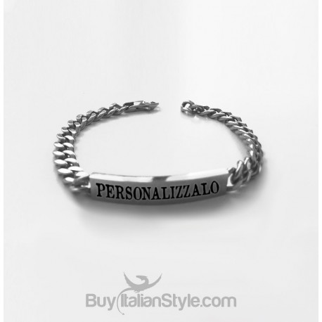 Bracciale  uomo personalizzabile