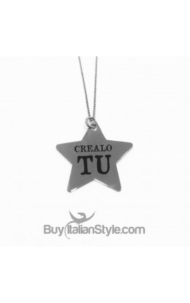 Collana con ciondolo a stella PERSONALIZZABILE