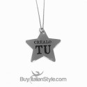 Collana con ciondolo a stella PERSONALIZZABILE