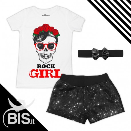t-shirt bimba rock girl