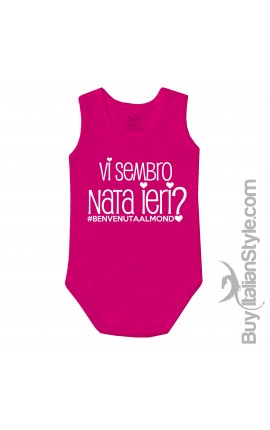 Body neonato "Chi mi ama mi segua"