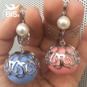 Chiama Angeli bis con elemeni piedini cuori e ali