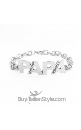 Bracciale papà personalizzabile