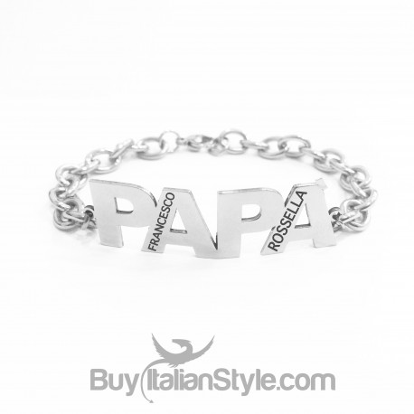 Bracciale papà personalizzabile