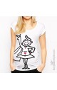 T-shirt premaman super mamma