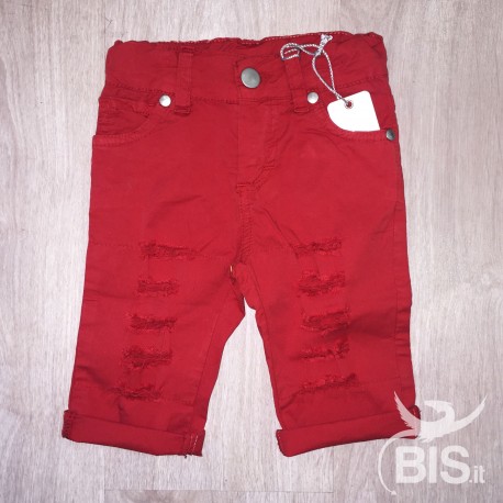 Panta COLOR neonato con strappi