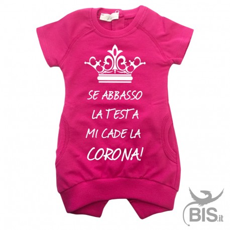 abito con stampa corona