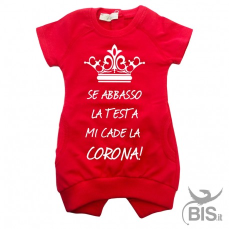 abito con stampa corona