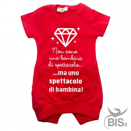abito con stampa spettacolo disegno diamante