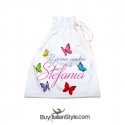 Sacchetto Farfalle Color da personalizzare con nome
