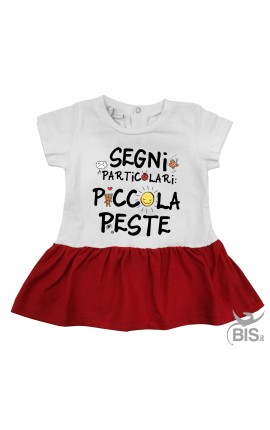 Baby dress "little brat"