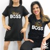 Abito felpa leggera mini boss
