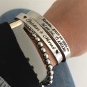 Bracciale a manetta PERSONALIZZABILE