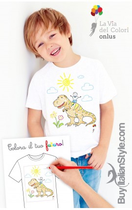 T-shirt bimbo/a "Maneggiare con cura contiene sogni"
