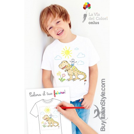 T-shirt bimbo/a "Maneggiare con cura contiene sogni"