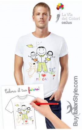 T-shirt uomo colora il tuo futuro