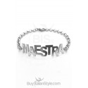 bracciale maestra in acciaio