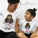 t-shirt bimba audrey mini diva con big-bouble