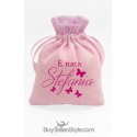 Kit 5pz sacchetti portaconfetti farfalle personalizzabile