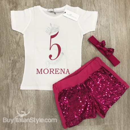 Shorts PAILLETTE neonata/bambina