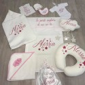 kit corredino nascita invernale personalizzabile con nome 