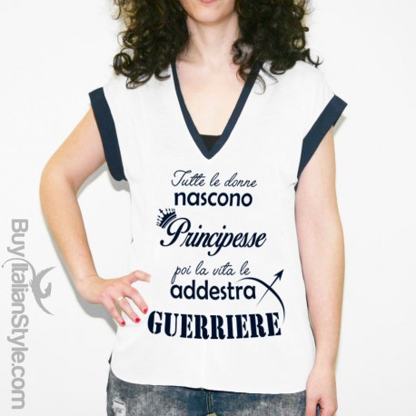 Maglia curvy Principesse Guerriere