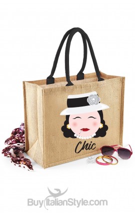 Borsa Mare fashion stampa coco chic