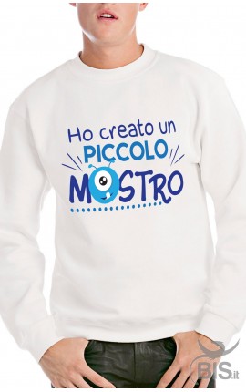 Men's Sweater "I've created a little monster"