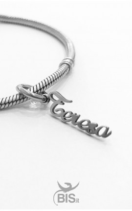 Charm anellino universale personalizzabile con nome