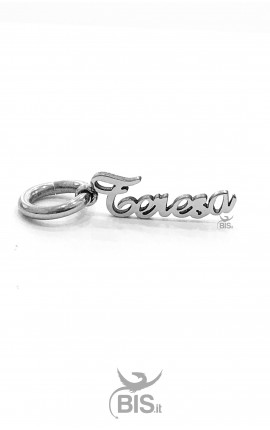 Charm anellino universale personalizzabile con nome