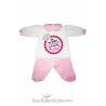 Chenille baby set ""You change my diaper I'll change your life"