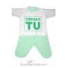 Completino in ciniglia girocollo Personalizzabile
