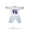 Completino in ciniglia girocollo Personalizzabile