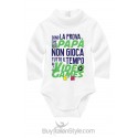 Body neonato lupetto "Video games"