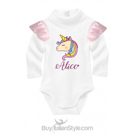 Body lupetto Unicorno personalizzato