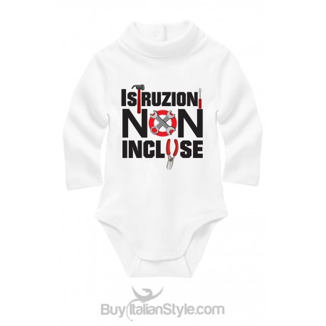 Turtleneck body suit "instructions not included"