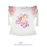 T-shirt bimba "Non posso uscire con te papà non vuole"