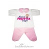 Chenille baby set" DADDY’S LITTLE MEATBALL"