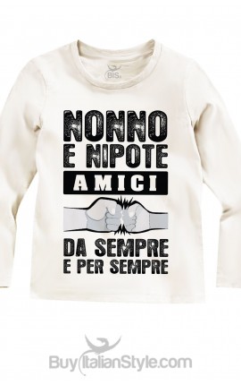 T-shirt manica lunga "Scusate per il look, ma mia mamma è super fashion"