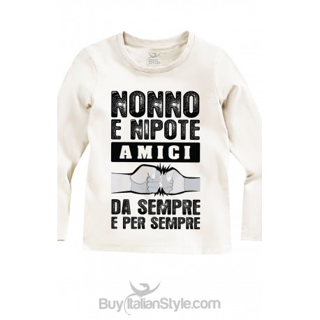 T-shirt manica lunga "Ho la media del 10 (al fantacalcio)"