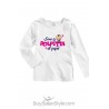 T-shirt bimba manica lunga "Sono la polpetta di papà"