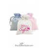 Kit 5pz sacchetti portaconfetti corona personalizzabile