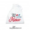 bag wearing newborn clothes