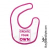Personalized Baby Bib "CREATE YOUR OWN"