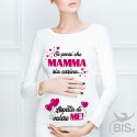 T-shirt premaman "Se pensi che mamma sia carina aspetta di vedere me "
