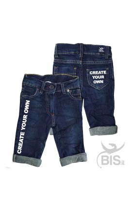Jeans bimbo personalizzabile 