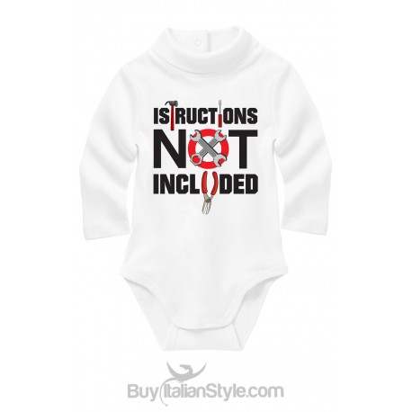 Turtleneck body suit "instructions not included"