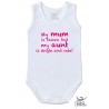Body suit "My mom is taken but my aunt is single and cute"