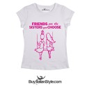 Women's T-Shirt "Friends are the sisters you choose"