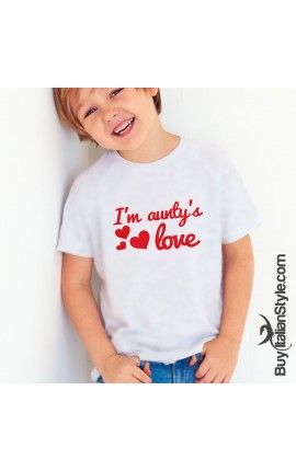 Short Sleeve T-Shirt "I'm Aunty's Love"